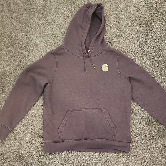 Carhartt Sweaters - Carhartt Women's Purple Hoodie Sweater Large